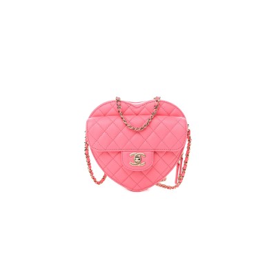 CHANEL CC IN LOVE HEART BAG AS3191 (18*17*4cm)